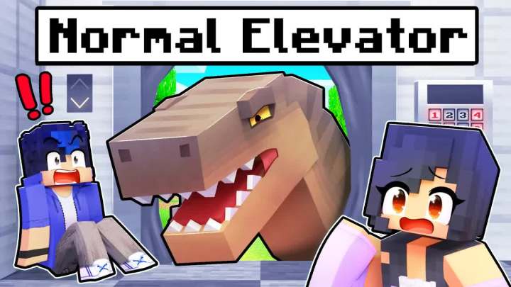 【Aphmau】只是一个普通的Minecraft电梯!(不正常!)截图