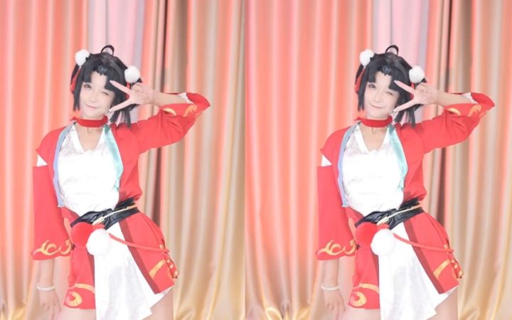 【鱼子酱】《书记舞》 云樱限定 直播跳舞录屏截图