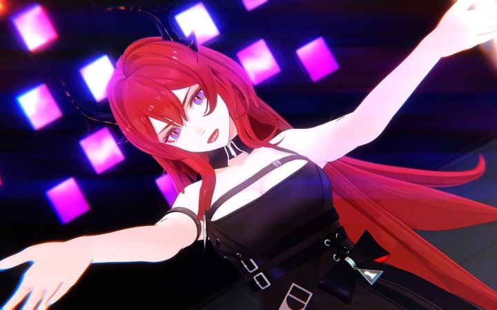 【明日方舟MMD】GETCHA!【史尔特尔】【搬运】截图