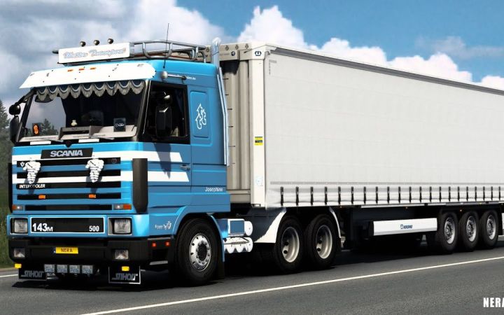 【YouTube】欧卡2mod_斯堪尼亚3系143M 调整包|Scania 3 Series 143M Tuning Pack截图