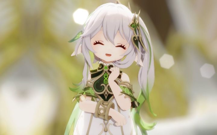 【原神MMD】恋爱循环【纳西妲】【搬运】截图