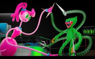 【搬运】Poppy playtime 同人动画长腿妈咪 vs Huggy saddy #3