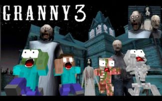 MC怪物学院动画丨恐怖奶奶第三章挑战赛丨我的世界动画