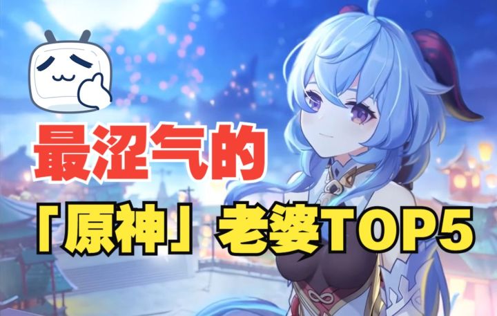 最涩气的「原神」老婆Top5截图