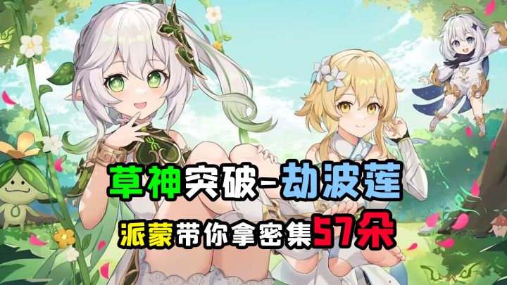 纳西妲最全保姆级劫波莲采集攻略,快码住!截图