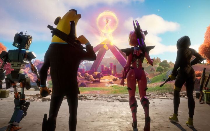 【IGN】《堡垒之夜》第二章大结局先导预告截图