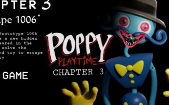 搬运同人动画做的预告片 Poppy playtime 3 波比的游戏时间第三章截图