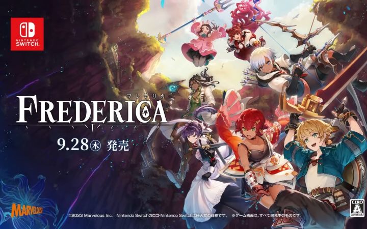 Marvelous新作《FREDERICA》新宣传片放出 9月发售截图