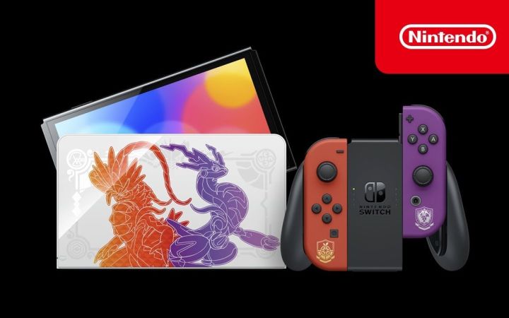 《宝可梦:朱/紫》Switch OLED限定机宣传片截图