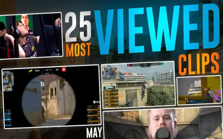 【CSGO】2022年5月观看人数最多的Twitch片段Top25!截图