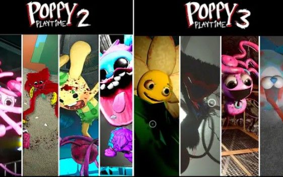【搬运YouTube】Poppy playtime 2 vs Poppy playtime 3第三章同人做的预告boss截图