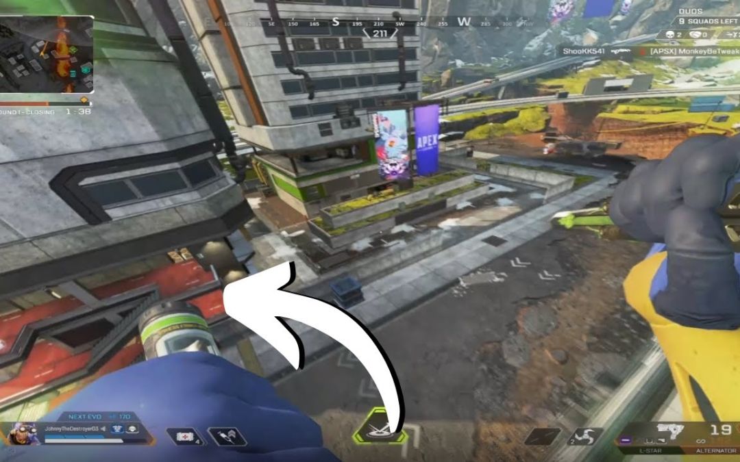 【APEX/搬运】世界尽头碎片东部碎片西部的super glide点位截图