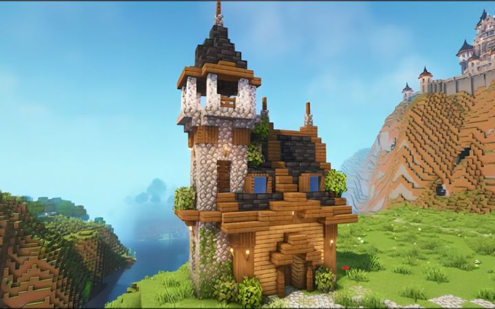 【Minecraft】小型中世纪塔楼截图