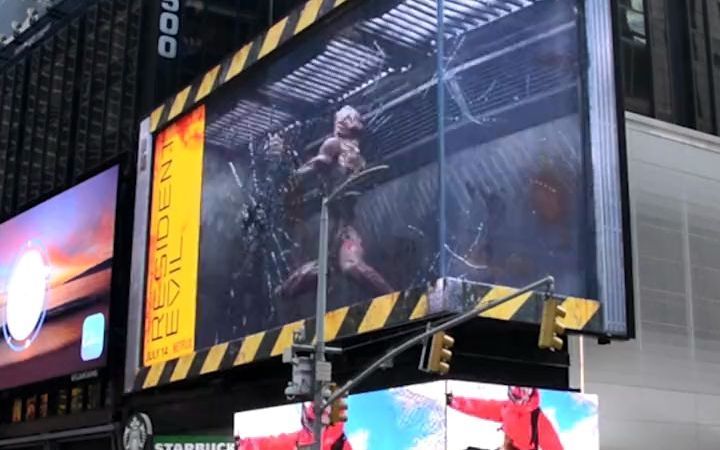 Netflix《生化危机》真人剧集裸眼3D宣传视频截图