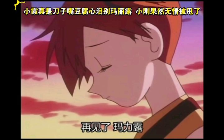 精灵宝可梦 小霞真是刀子嘴豆腐心泪别玛丽露 小刚果然无情被甩了截图
