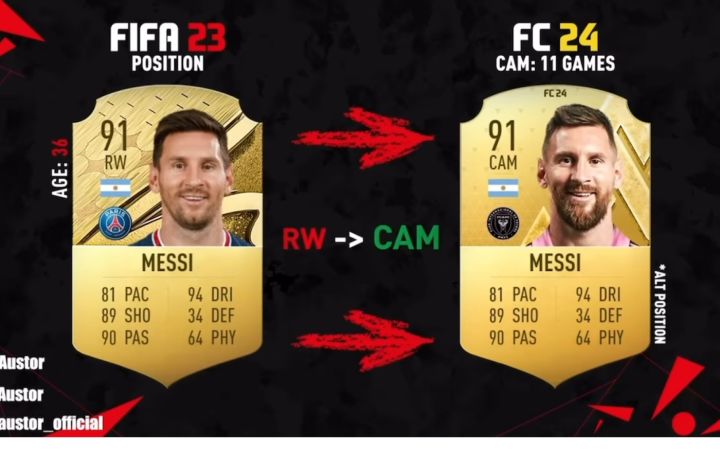 EA SPORTS FC24球员位置变化截图