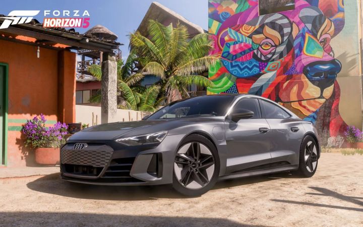 【IGN】《极限竞速:地平线5》「奥迪RS e-tron GT」宣传视频截图