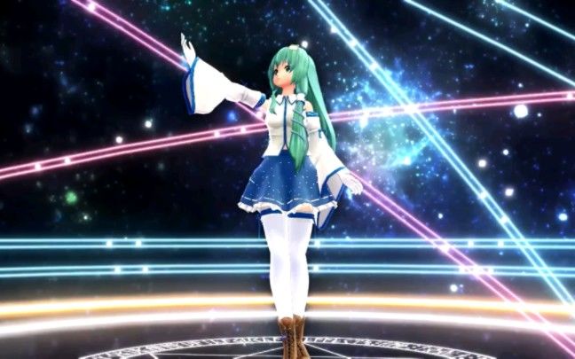 【东方MMD】愛・覚えていますか【東風谷早苗】截图