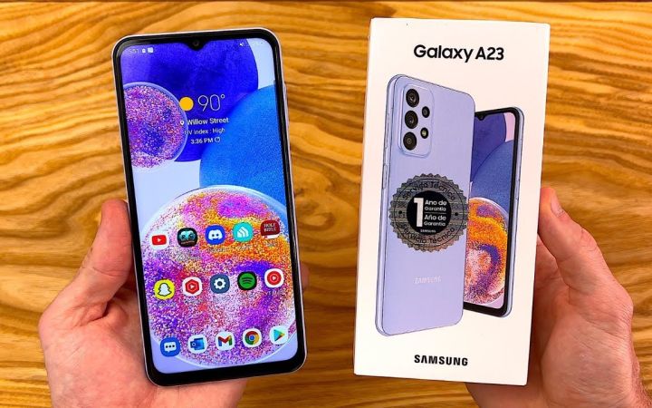 【手机开箱】三星Galaxy A23 开箱上手截图
