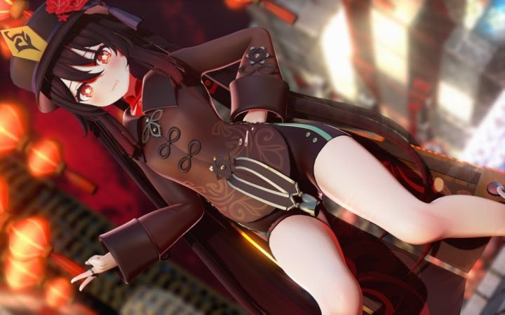 【原神MMD】酔いどれ知らず【胡桃】【搬运】截图