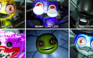 【搬运YouTube】Poppy playtime所有怪物吃掉动画