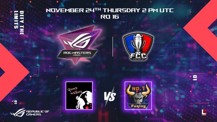 福清一号 vs QueeN Walkers & Marcos Esports vs 准备回火星 I FCC截图