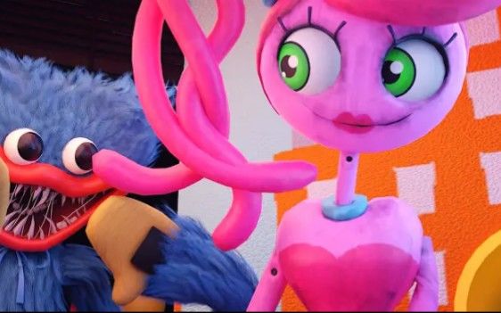 【搬运】Huggy wuggy is watching 长腿妈咪丨Poppy playtime 2 动画截图