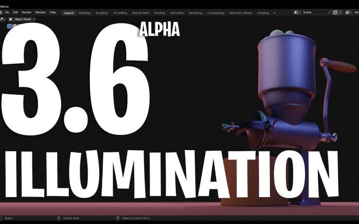 Blender 3.6 Alpha | Light Linking功能终于来了截图
