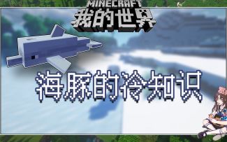 我的世界冷知识：骑在海豚背上找宝藏，有意思