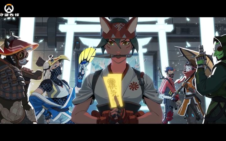 《守望先锋》“归来”雾子 英雄故事 我走我自己的路截图
