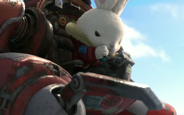 虚渊玄脚本!横板动作新作《Rusty Rabbit》预告公开截图