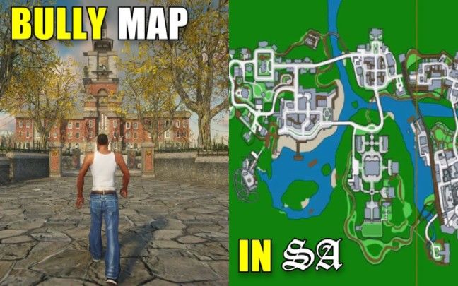 【圣安地列斯】SADX3.0画质下的恶霸鲁尼地图是什么样的截图