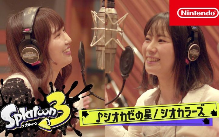 《斯普拉遁3》OST「Splatune 3」收录曲「シオカゼの星」现场录制视频截图