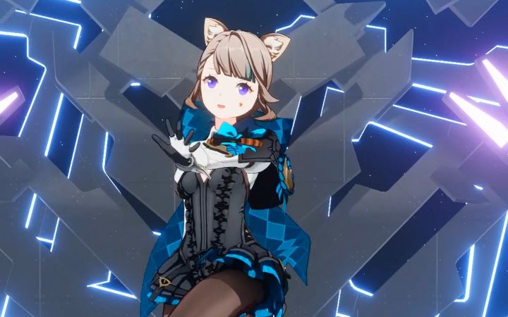 【原神mmd】猫娘琳妮特《Chu-Chu-U-Chu》截图