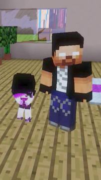 @悠悠的游戏世界 原来小影影是个大“孝子”#mc不灭 #我的世界动画