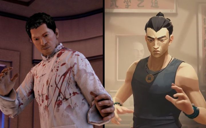 中国题材武术动作游戏对比:《师父SIFU》(试玩版)VS《热血无赖》截图