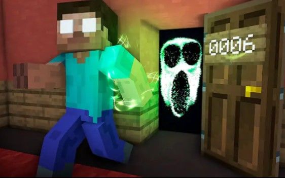 怪物学院第1782集丨roblox Doors Challenge丨我的世界动画截图