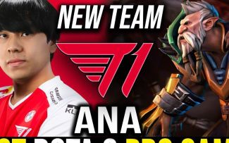 T1 ANA为预选赛做准备！1号位德鲁伊 完整录像【DOTA2】
