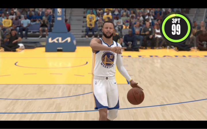 NBA2K24各队三分能力值最高球员截图