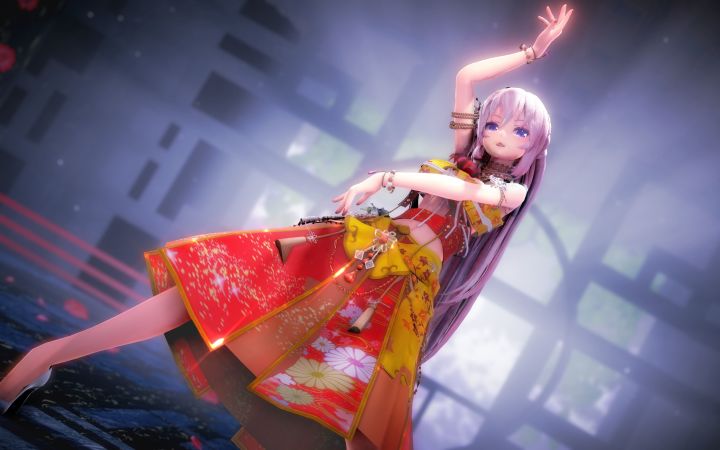 【MMD】任性赞歌【Luka】【搬运】截图