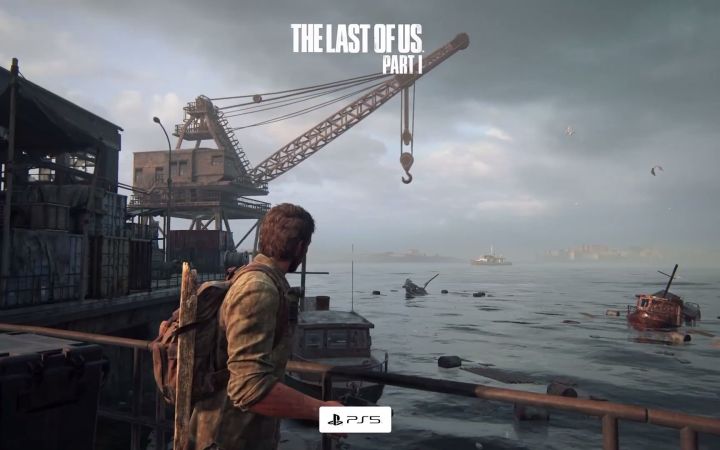 PS5《最后生还者 第一部》与PS4 重制版对比视频截图