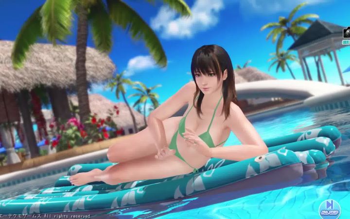 《死或生沙滩排球:维纳斯假期》奈奈美玩水截图