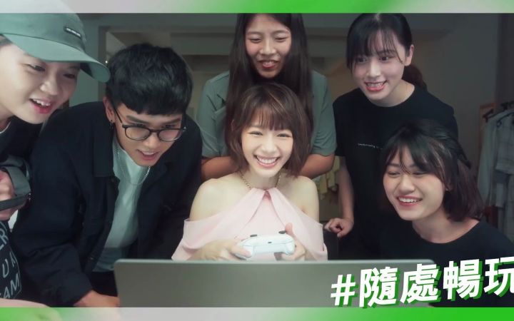 XBOX香港地区广告 由林明禎出演截图