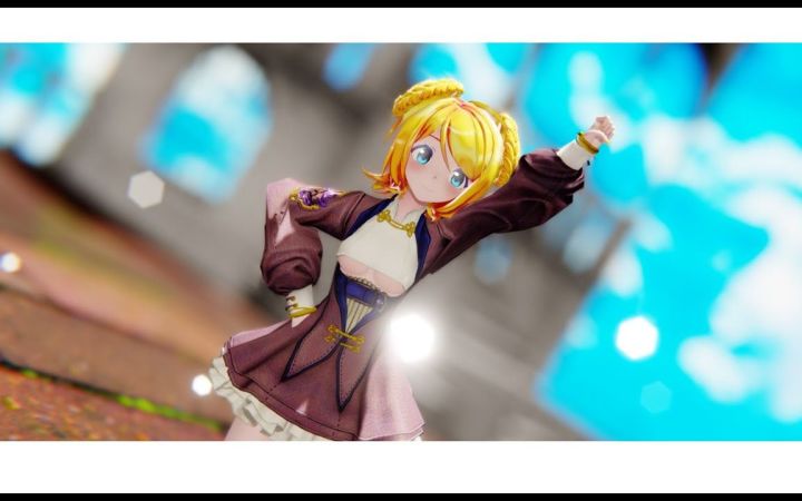 【MMD】セカイはまだ始まってすらいない【Sour式鏡音リン】【搬运】截图