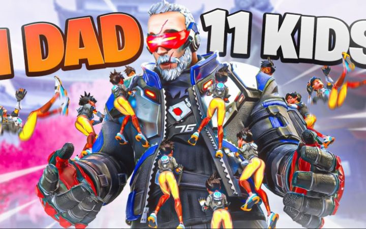 【守望先锋2】【JAY3】一名爸爸 VS 11个孩子？！截图