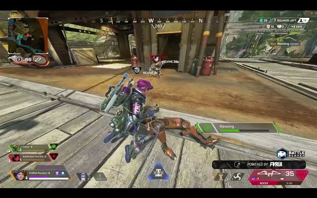 【APEX/pandxrz】地平线carry他的队友截图