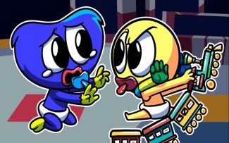 【Poppy Playtime动画】Huggy Wuggy宝宝和Player宝宝在一起很伤心 #19