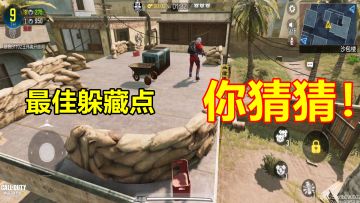 #玩转CODM#：躲猫猫最佳躲藏点，视野宽广，轻松获得胜利！