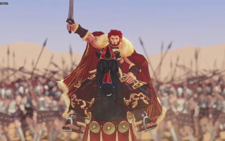 《Fate/Grand Order Arcade》8.23对战 伊斯坎达尔开局截图