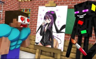 MC怪物学院动画丨Drawing Challenge All Episode丨我的世界动画